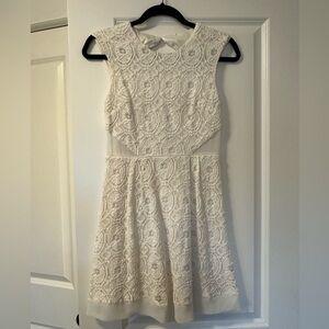 Kimchi Blue Delicate White Lace Dress
